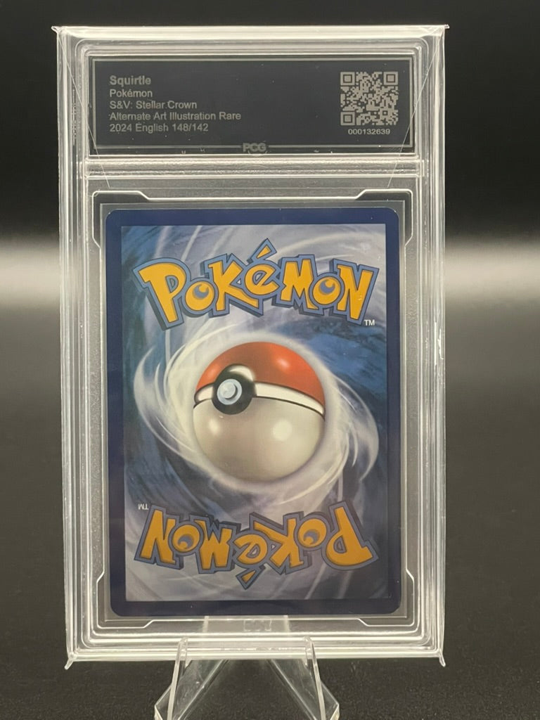 Squirtle - S&V: Stellar Crown - Alternate Art - Illustration Rare - Mint 9
